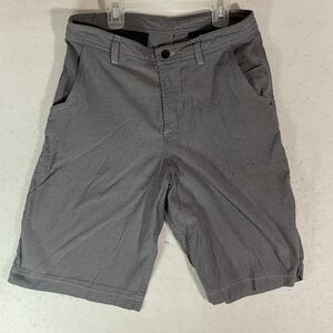 Lululemon Shorts Mens 32 Gray Performance Stretch Chino Golf Casual Commission
